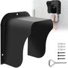 1 Pc Waterproof Access Control Protector Metal Rainproof Doorbell Rain Cover Practical Door Attendance Machine Cover for Outdoor