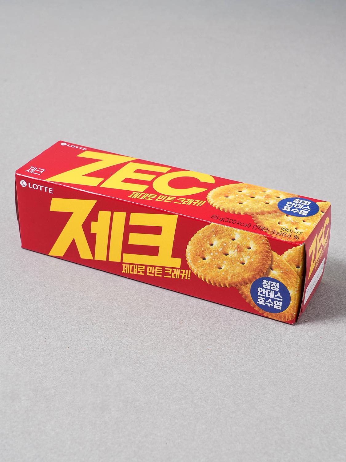 Lotte Jeck Savory Crackers 65g 1ea