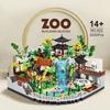 5000pcs New Collection Park Series Building Blocks Micro Particles Toys Difficult Birthday Gifts for Boys and Girls