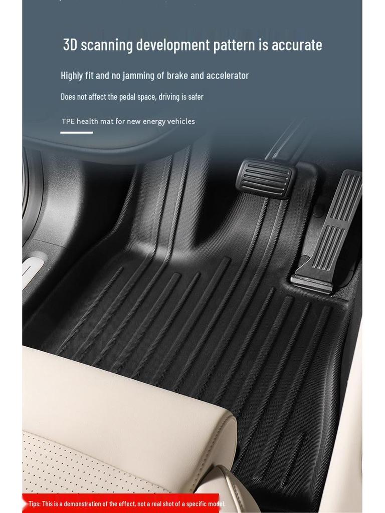 Waterproof, Eco-Friendly Trunk Mats for 23-25 Geely Galaxy L6 Hybrid