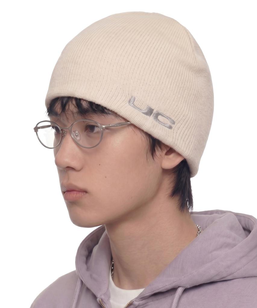 Eondeokeonteulol Winter Thermal Wool Slim Fit Solid Unisex Beanie Hat Beanie / Uc / Wing / Iv