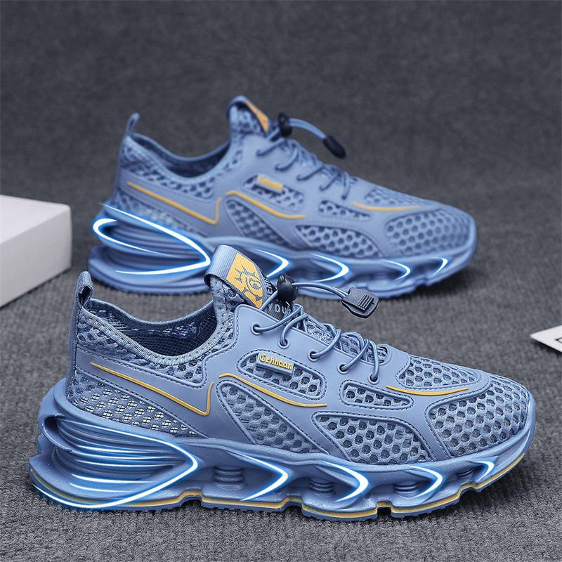 New men's shoes mesh comfortable trend sports shoes men's youth fashion leisure travel student casual shoes