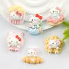 DIY Cute Cat Resin Accessories: Cream Glue Phone Case Patches, Water Cup Stickers, Ornaments.
