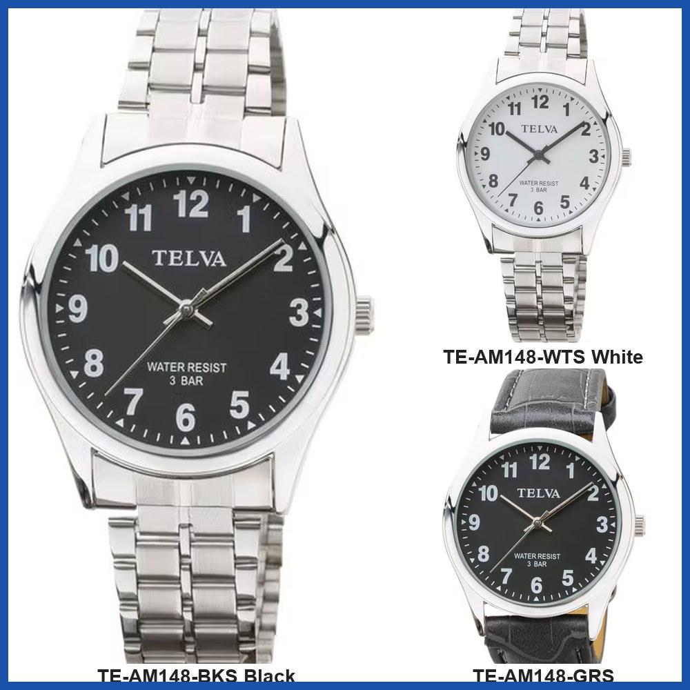 CREPHA TE-AM148 Unisex Quartz Wrist Watch TE-AM148-BKS TE-AM148-WTS TE-AM148-GRS Gift Casual Business Sports Student