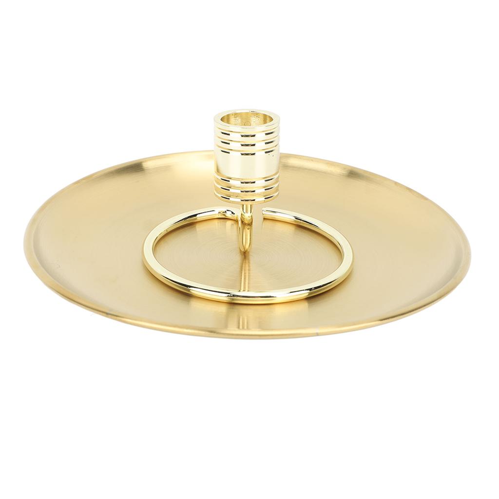 Moxa-Sammler-Stab-Aufbewahrungsbasis Edelstahl Rund Stabil Sicher Kompakt Rollender Brenner-Tablett für