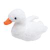 Duck Plush Toy Soft Comfortable Cute Multifunctional Simulation Duck Stuffed Animal Plushie Toy White
