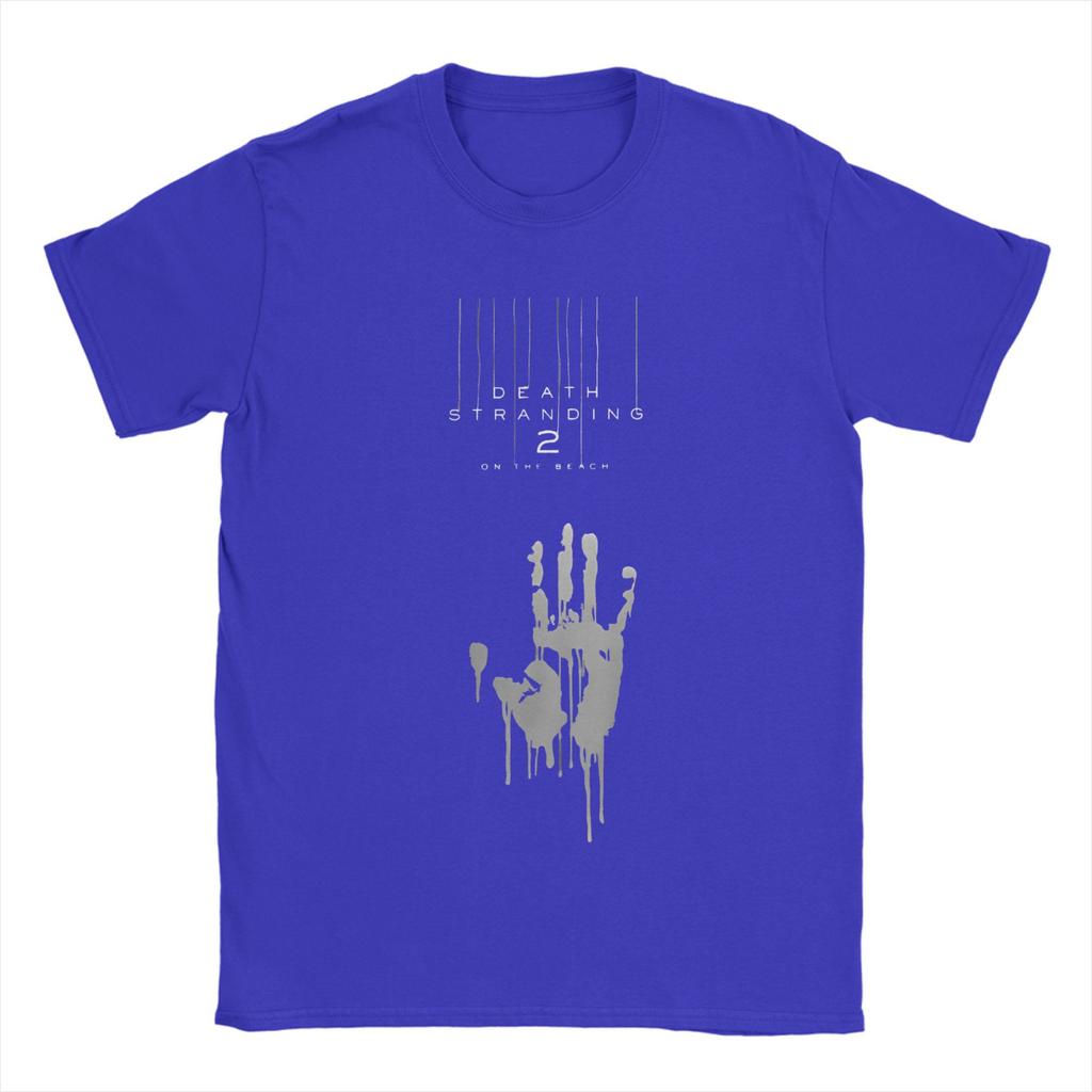 T-shirt Nuova Serie Death Stranding Unisex T-shirt in Puro Cotone Girocollo T-shirt Videogioco Manica Corta Abbigliamento Oversize