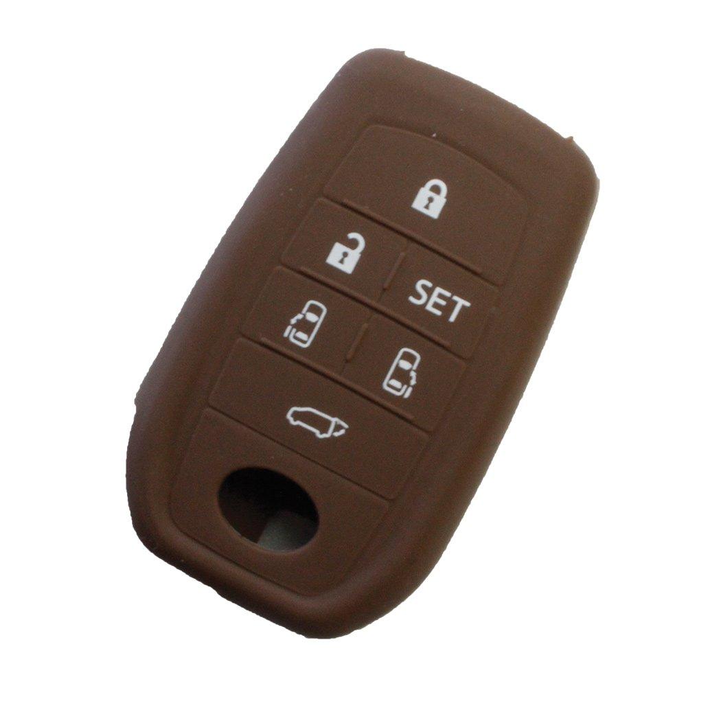 

УДИВИТЕЛЬНЫЙ/Удивительный силиконовый чехол для смарт-ключа Welcome Power Sliding Door Type Brown ASLK-AVW002