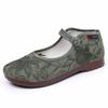 Women's Retro Embroidered Shoes, Single Shoes with Soft Soles, Cloth Shoes