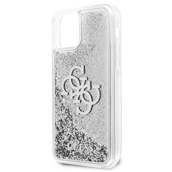 Guess Guhcp12Llg4Gsi Iphone 12 Pro Max6,7 Srebrny/Silver Hardcase 4G Big Liquid Glitter