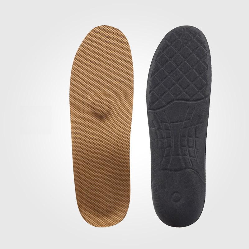 Arch Massage Insole Men's Sweat-absorbing and Breathable Soft Sponge Shock-absorbing and Pressure-relieving Anti-skid Basketball Running Sports Insole