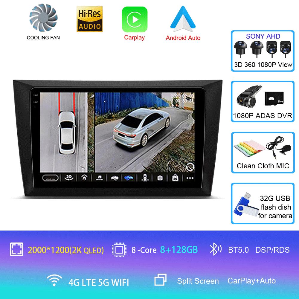 Android 14 Car radio Volkswagen Golf 6 2008 - 2016 player Multimedia navigation stereo GPS No 2din 2 din dvd