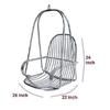 Stainless Steel Swing Hammock Chair with Cushion & Accessory