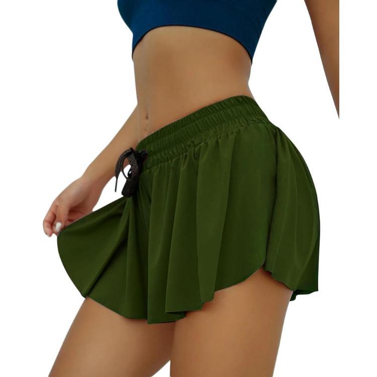 Women's Yoga Shorts with Pockets Activewear Gym Workout Athletic Fitness Clothes