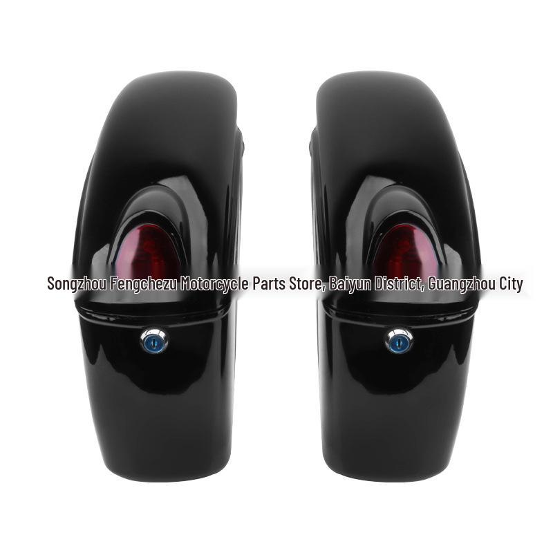 Harley Cruiser Prince Black Car Modified Small Side Box Assembly
