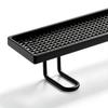 Bathroom Counter Shelf Draining Anti Slip Faucet Shelf Heavy Duty Hollow Out No Drill Bathroom Shelf  Bathroom Sink Organizer