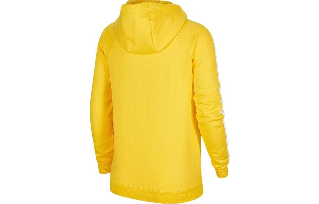 Nike Sweatshirts Women's Yellow Hooded Moderate Regular CU9262-780