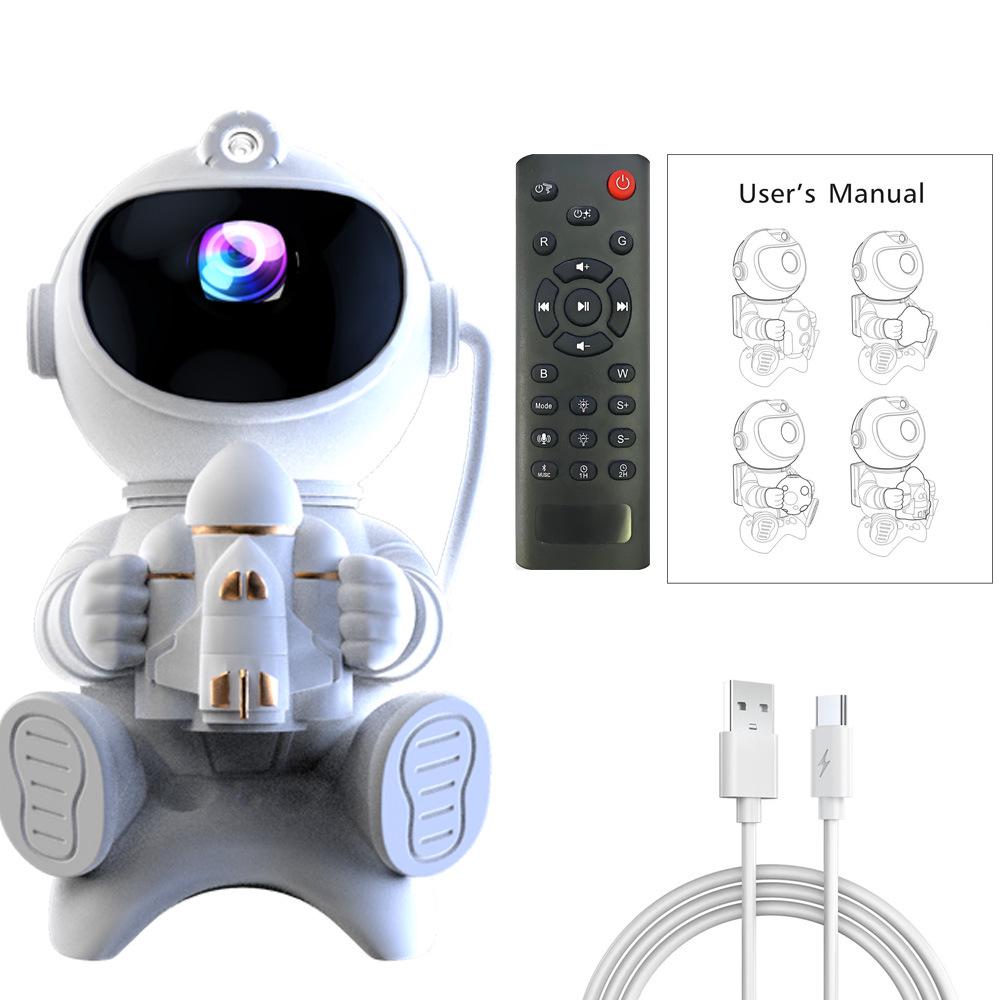 Starry Sky Astronaut Projector Lamp