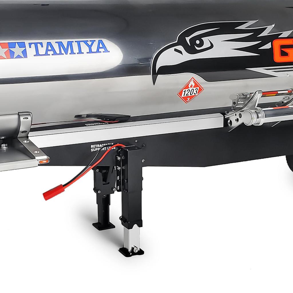 TRZX 1/14 Scale Tamiya Trailer Truck Metal Electric Lifting Leg Upgrade