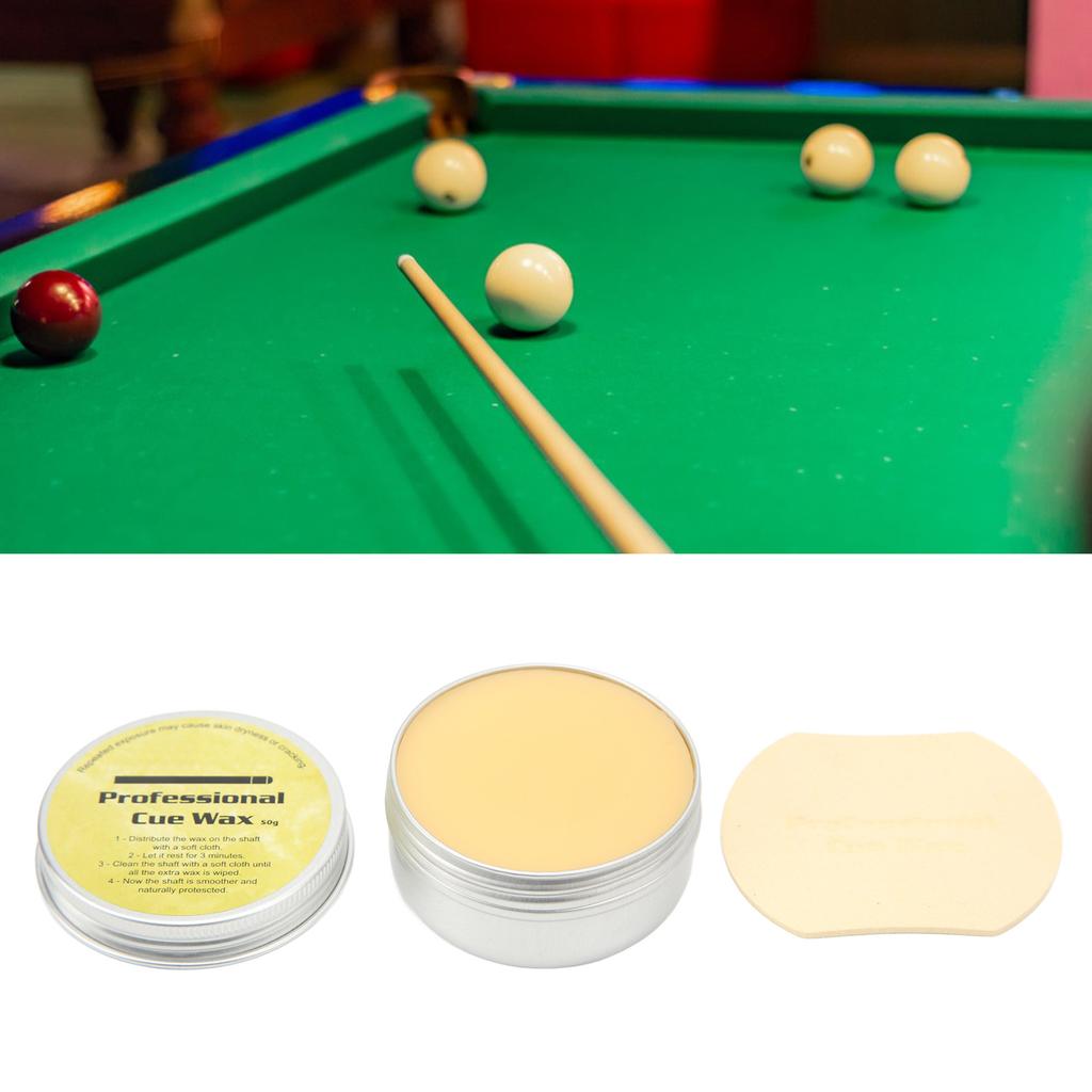 Pool Cue Wax Silky Shaft Wax Shaft Maintenance Wax Special For Wooden Pool Cue Shafts Silky Shaft Wax