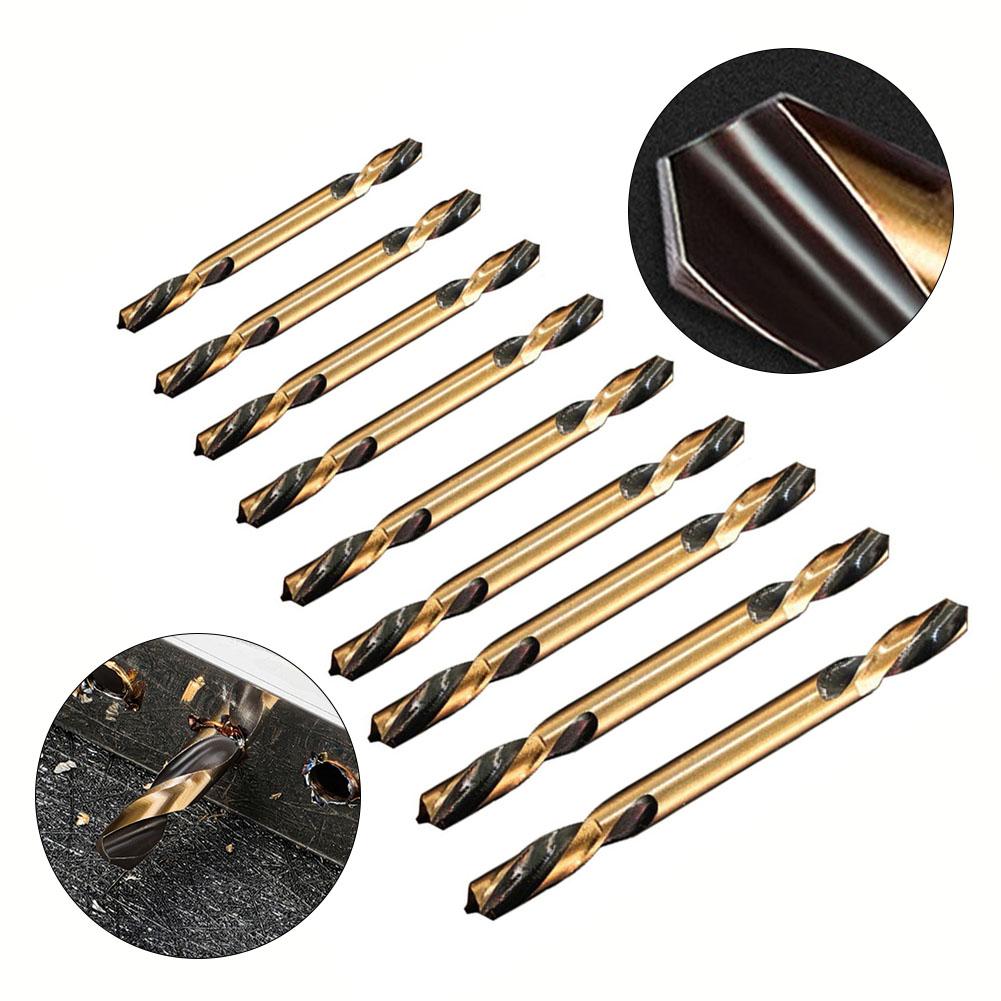 HSS Double Headed Auger Drill Bits Set 5pcs Perfect for Drilling Wood and For Metal with Hand and Electric Drills