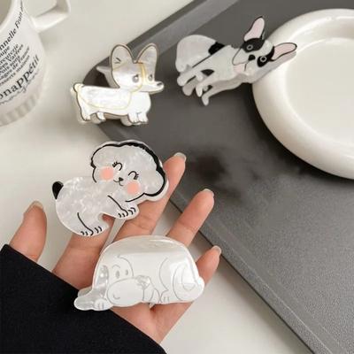 Cartoon Animal Dog Hair Claw Corgi Dog Puppy Hair Clip Personalized   Daily