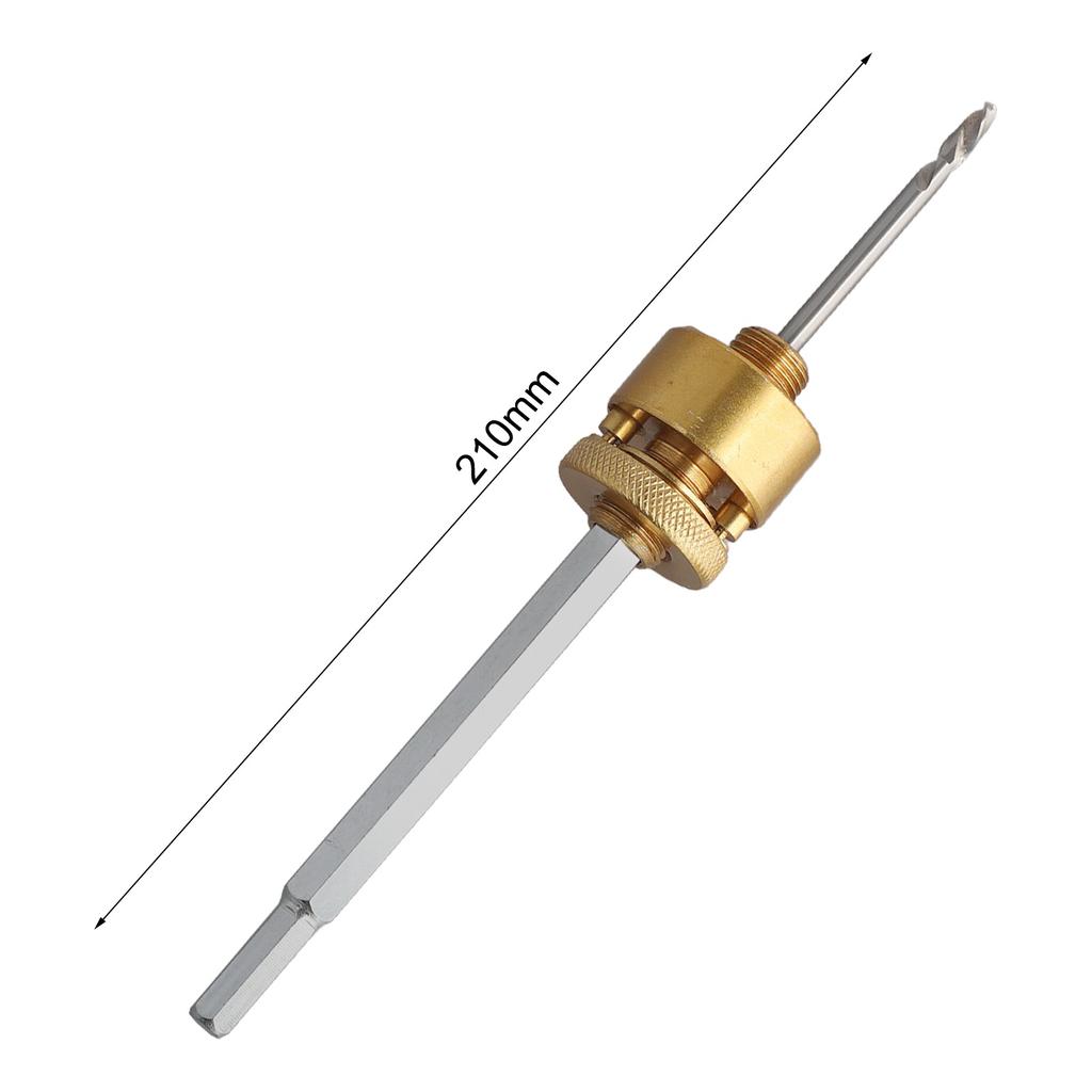 8mm Hexagonal Shank Hole Connector with Quick Release Function for Convenient Disassembly Hole Opener Connecting Rod