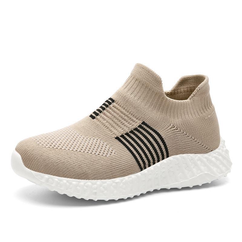 

Classmates New children s fly-woven mesh breathable casual shoes Middle and older children s students little white shoes Soft-soled sports shoes 38 хаки