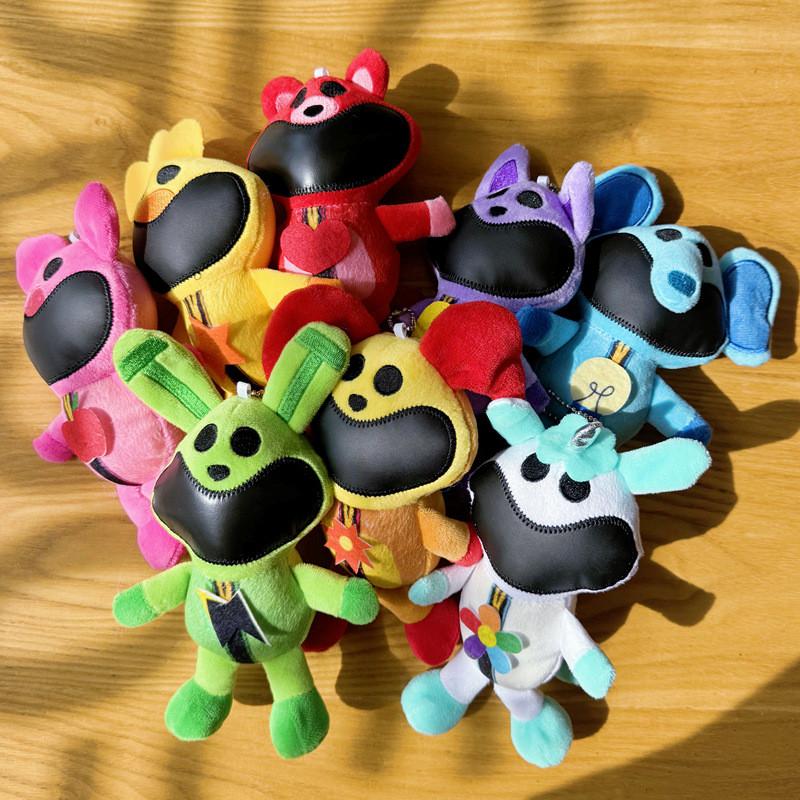 Poppy Playtime Smiling Critters Keychain With Plush Animal Pendant For Collectors And Gift Givers