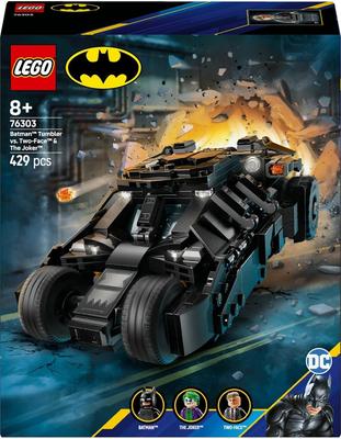 LEGO ערכת בנייה Fahrzeug באטמן – הטמבלר של באטמן נגד דו-פרצופי והג'וקר (76303)