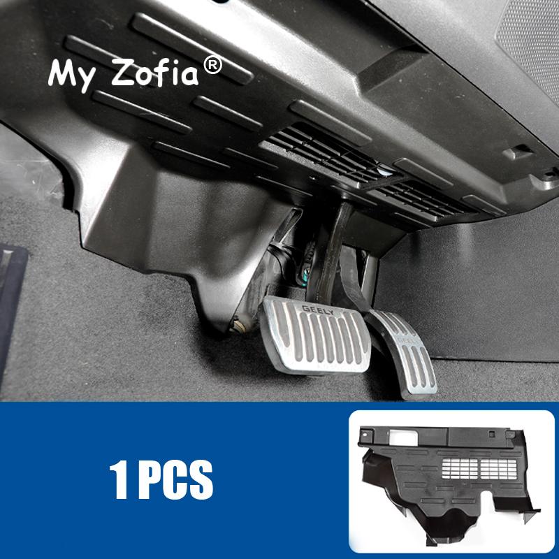 For Grand Koleos Geely Monjaro KX11 2024 2025 Car Co-pilot Anti-kick Board Modification Ventilation Opening Accessories