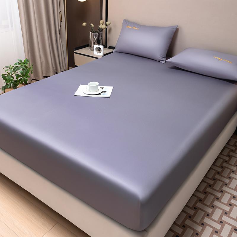 

1 шт., простыня из египетского хлопка, защитный чехол для матраса, количество ниток 1000, простыня из чистого хлопка, четыре угла с резинкой Only 2pcs Pillowcase