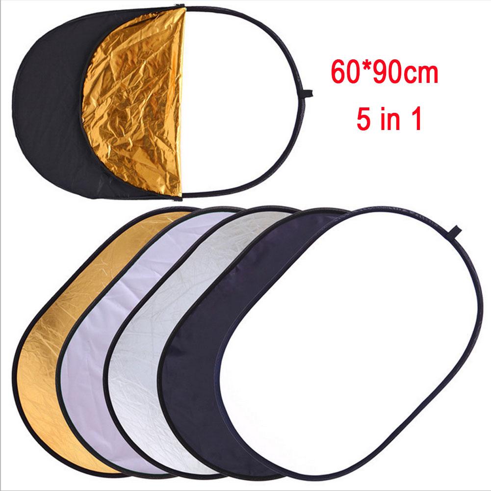 CHBC 5 in 1 60cm Light Mulit Collapsible Disc Photography Panel Reflector Diffuser CHBC 5 in 1 60cm Light Mulit Collapsible Disc Photography Panel Reflector Diffuser