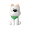 Cartoon White Puppy Toy Statue 3D Printing Toys Creative Desktop Decorative Ornaments Children Toys Cute Pet Puppy Crafts