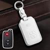 Genuine Leather Key Cover for Toyota Highlander and Land Cruiser (Old Models)