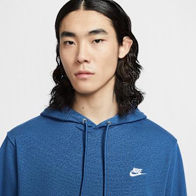 Nike Club Sweatshirts Men's Court Blue/Court Blue/White Hooded