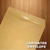 True-Ally Laminated Yellow Paper A4 Size Envelope, Poly Laminated Inside,10 X 12 Inch (25)