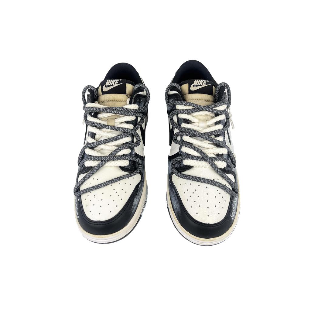 Nike Dunk Retro Black All The Best Low top Skateboard Shoes Men's Black White Gray DD1391-100(Team45-)