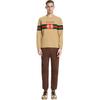 GUCCI Sweatshirts Men's Yellow Crew Neck Moderate Regular 581903-XJET2-2094