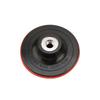 Self-Adhesive 4-Inch Flocking Sandpaper Disc for Angle Grinders - Hook & Loop Polishing Pad.