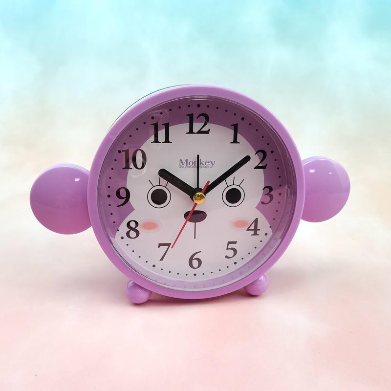

Корейская версия мультяшный милый креативный детский студенческий спальня прикроватный настольный бесшумный цифровой будильник серия