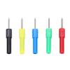 2 Sets J.20013 Multimeter Testing Probes 4mm Safety Socket 5 Colors Maintenance Tools