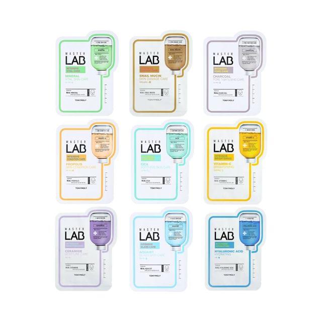 TONYMOLY - Master Lab Real Mask Sheet - 9 Types Mineral