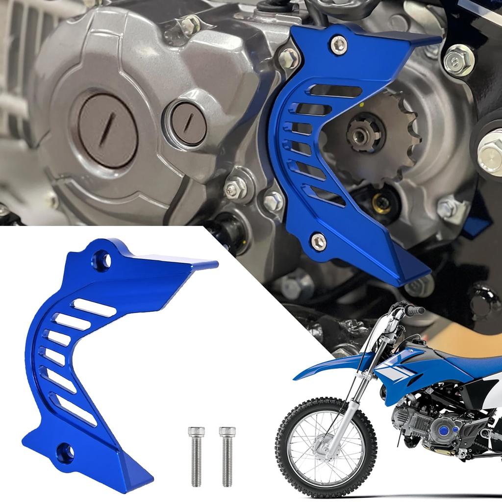 Motorcycle Sprocket Cover Chain Protector Guard Parts CNC Aluminum Alloy Protection Shield Cover For YAMAHA TTR110 All Years