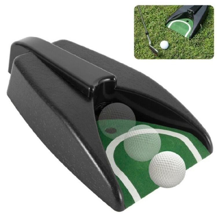 Golfový automatický puttingový pohár na vnitřní golfové jamky, tréninkový pohár na puttingové jamky, automatická jednotka pro vracení míčků na puttingové jamky
