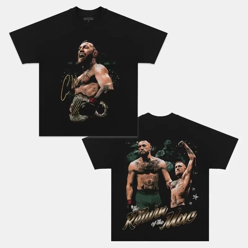 COMBATWEAR ac Conor McGregor TEE, Unisex Boxing Shirt, UFC Graphic Tee T-Shirt XXL