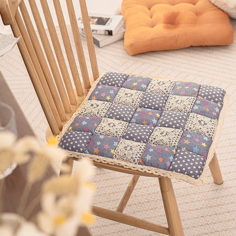 Lace Non-Slip Chair Cushion Pad for Dining and Living Room
