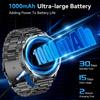 New Outdoor Military 1.85-inch AMOLED Smart Watch Fitness Clock Men 1000mAh Battery 10ATM Waterproof HD Call Bracelet Men
