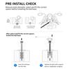 Motorcycle Fork Stem Mount Aluminum Alloy Ball Mount Adapter 17mm 25mm Front Fork Bar Ball Head Anti-theft for Motorbike Bicycle