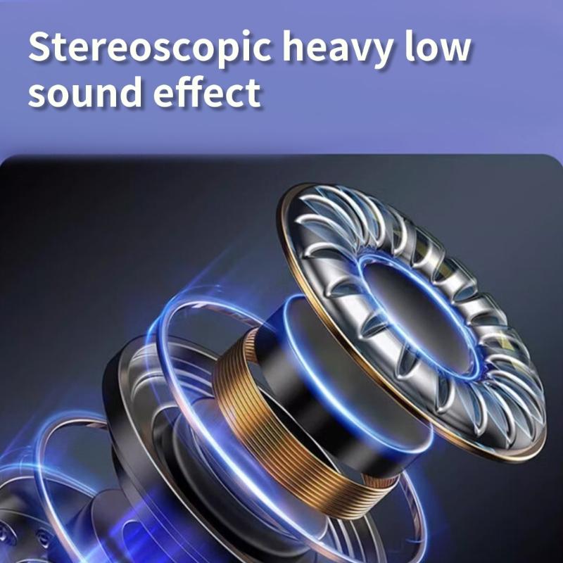 Wireless Earbuds Earphone With Ear Hooks Long Battery Life Noise Cancelling Digital Display-compatible Widely Used For P